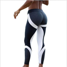 Load image into Gallery viewer, Hayoha Mesh Pattern Print Leggings fitness