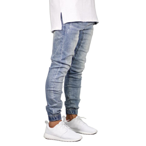 Fashion Stretch Men Jeans Denim Jogger