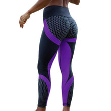 Load image into Gallery viewer, Hayoha Mesh Pattern Print Leggings fitness