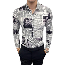 Load image into Gallery viewer, Fashion Casual Men&#39;s Long-sleeved Shirt