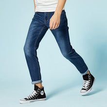 Load image into Gallery viewer, jeans for mens slim fit pants