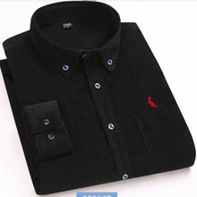 Load image into Gallery viewer, New Arrivaly High Quality Corduroy Mens Shirts Long Sleeve