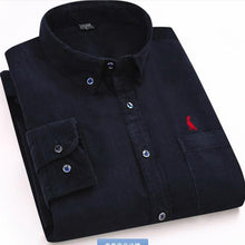 Load image into Gallery viewer, New Arrivaly High Quality Corduroy Mens Shirts Long Sleeve