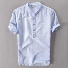 Load image into Gallery viewer, New Summer Brand Shirt Men Short Sleeve