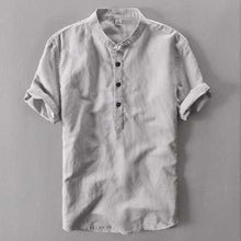 Load image into Gallery viewer, New Summer Brand Shirt Men Short Sleeve