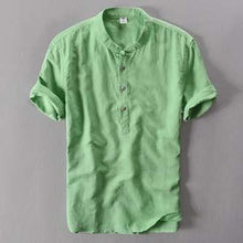 Load image into Gallery viewer, New Summer Brand Shirt Men Short Sleeve