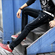 Load image into Gallery viewer, Jeans men&#39;s new slim jeans